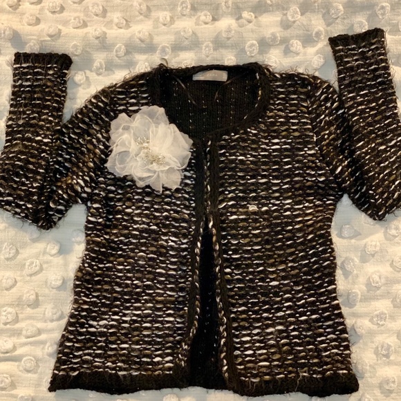 Chanel-esque Zara Knit Cardigan - Picture 2 of 7